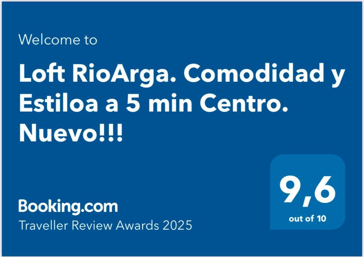 Loft Rioarga. Comodidad Y Estiloa A 5 Min Centro. Nuevo!!! Pamplona Exteriér fotografie